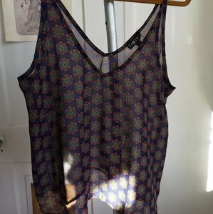 Camisole transparente